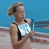 Caroline Backa startade i Falkens silverlag på 4x400m. (© R. Härtull)