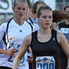 Sofie Lövdahl och Karin Storbacka på 1500 m. (© Ullamay Borgmästars)