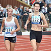 Camilla Richardsson tar silver på 2000m hinder med tiden 6.56,12, nytt pers. rekord.  (© Rune Härtull)