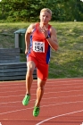 Rickard Nylund på 400m där det blev pers.rekord. (© Rune Härtull)