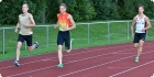 400m. Anders Lindahl, Simon Haglund och Christoffer Wärn (© Rune Härtull)